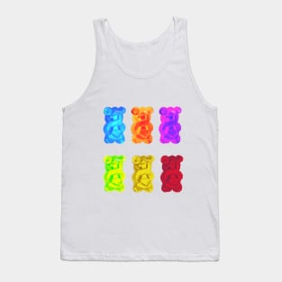 Ositos de gomitas estilo diamante Tank Top